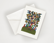 Load image into Gallery viewer, Gond Cards by Chitrakant Shyam - Pack of 5