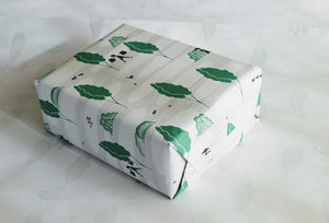 Toraja Wrapping Paper - Paddies Green